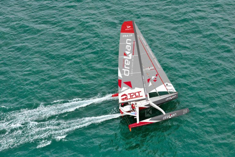 Trimaran course Tour de Belle Ile 2017