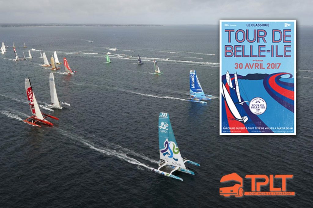 Affiche Course Tour de Belle ile